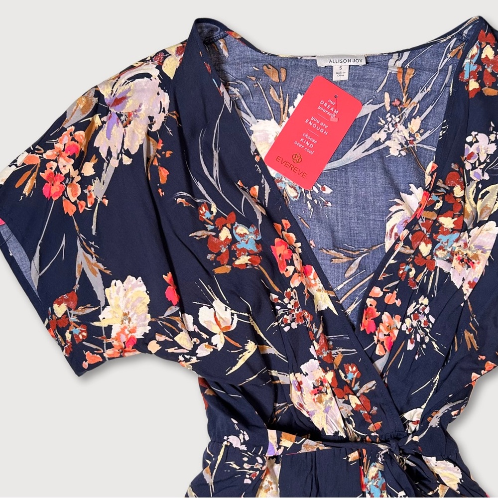 Evereve Floral Jumpsuit - Picture 2 of 6